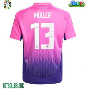 Tyskland Thomas Muller #13 Bortatröja EM 2024 Kortärmad